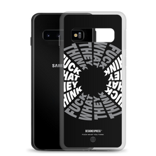 F**ck What They Think Grayscale Samsung Case