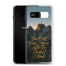 The Best View Comes Samsung Case