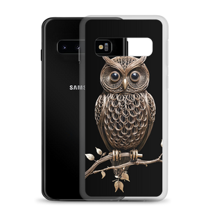 Owl Copper Art Samsung Case