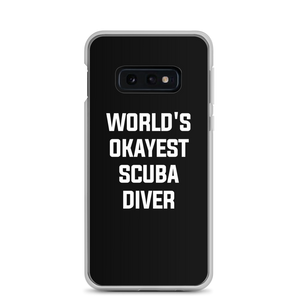 World's Okayest Scuba Diver Clear Case for Samsung®