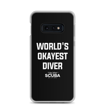 World's Okayest Diver Clear Case for Samsung®