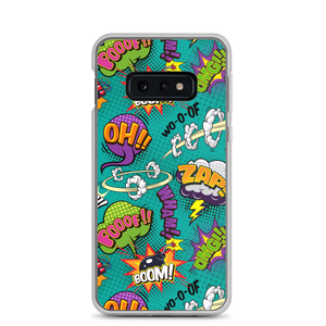 Comic Text Pattern Samsung Case