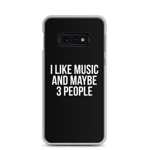 I Like Music and Maybe 3 People Samsung Phone Case