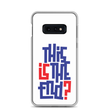 IS/THIS IS THE END? Navy Red Samsung Phone Case