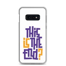 IS/THIS IS THE END? Purple Yellow Samsung Phone Case