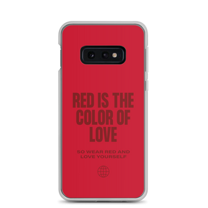 Red is the color of love Samsung® Phone Case