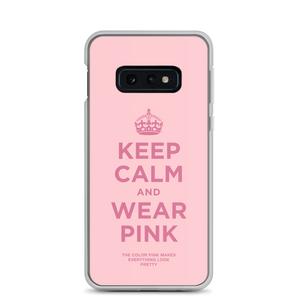 Keep Calm and Wear Pink Samsung® Phone Case