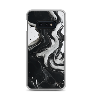 Black and White Fluid Samsung® Phone Case