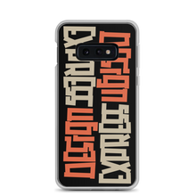 Design Express Typography Samsung Case