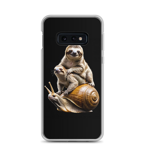 Sloth Riding A Snail Samsung Case