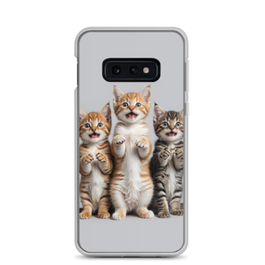 Funny Tripple Cats Samsung Case