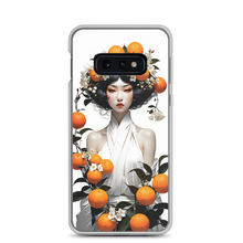 Oriental Lady with Orange Fruits Samsung Case