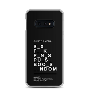 Guess The Word (Funny) Samsung Case