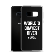 World's Okayest Diver Clear Case for Samsung®