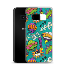 Comic Text Pattern Samsung Case