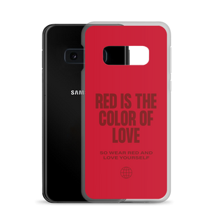 Red is the color of love Samsung® Phone Case