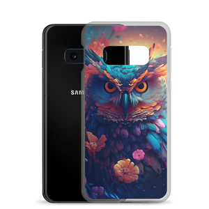 Colorful Owl Art Samsung® Phone Case