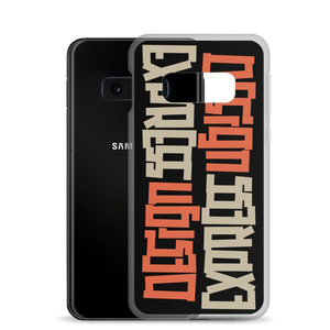 Design Express Typography Samsung Case