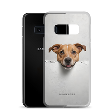 Smile Dog Peep Samsung Case