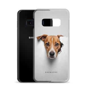 Funny Sad Dog Peep Samsung Case