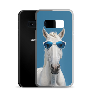 Cool Blue Horse Samsung Case