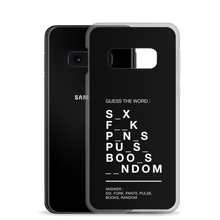 Guess The Word (Funny) Samsung Case