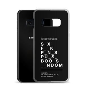 Guess The Word (Funny) Samsung Case