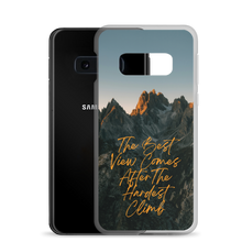 The Best View Comes Samsung Case