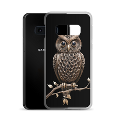 Owl Copper Art Samsung Case