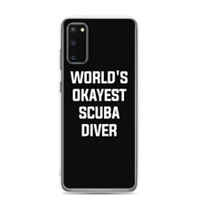 World's Okayest Scuba Diver Clear Case for Samsung®