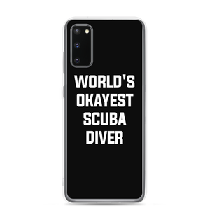 World's Okayest Scuba Diver Clear Case for Samsung®