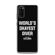 World's Okayest Diver Clear Case for Samsung®