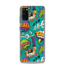 Comic Text Pattern Samsung Case