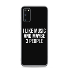 I Like Music and Maybe 3 People Samsung Phone Case