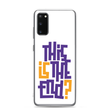 IS/THIS IS THE END? Purple Yellow Samsung Phone Case