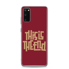 THIS IS THE END? Burgundy Samsung Phone Case