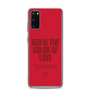 Red is the color of love Samsung® Phone Case