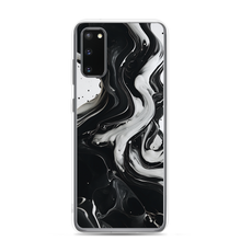 Black and White Fluid Samsung® Phone Case