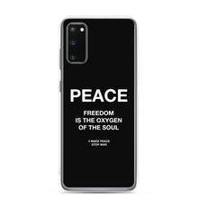 Freedom is the oxygen of the soul Samsung® Phone Case