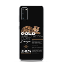 Gold Bengal Cat Samsung Case