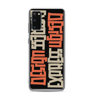 Design Express Typography Samsung Case