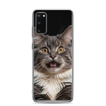 Shocked Cat Face Samsung Case