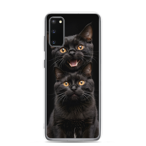 Two Black Cats Follows Samsung Case