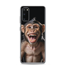 Happy Monkey Black Samsung Case