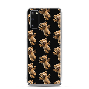 Happy Teddy Bear Pattern Samsung Case