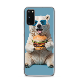 Polar Bear and Burger Samsung Case