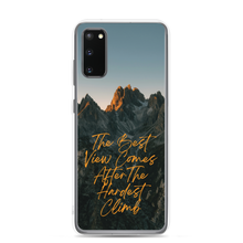 The Best View Comes Samsung Case