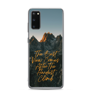 The Best View Comes Samsung Case