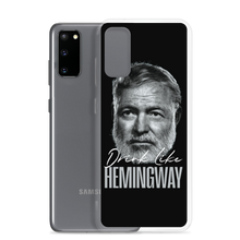 Samsung Galaxy S20 Drink Like Hemingway Portrait Clear Case for Samsung® by Design Express