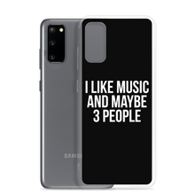 I Like Music and Maybe 3 People Samsung Phone Case